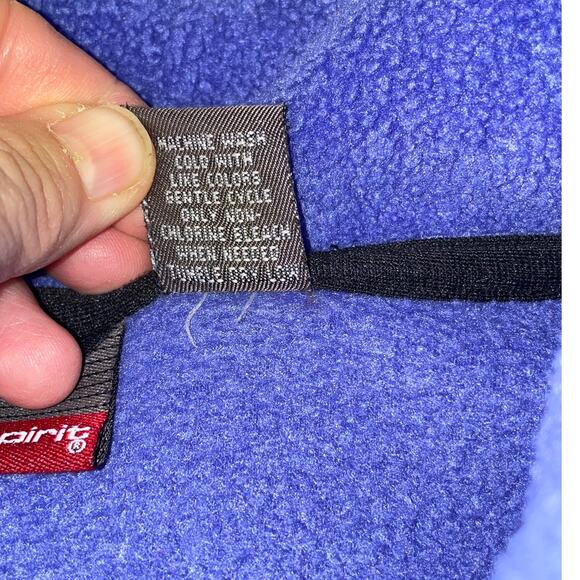 ProSpirit Quarter Zip Fleece Pullover - Men's Size XL - Great Periwinkle Color - Picture 10 of 12